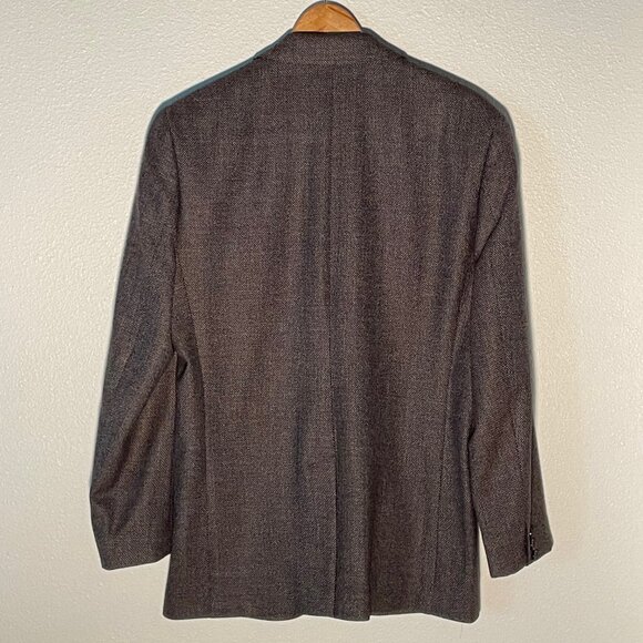 Hart Schaffner Marx dark brown luxurious 100% wool sport coat, blazer, size M - Picture 3 of 9